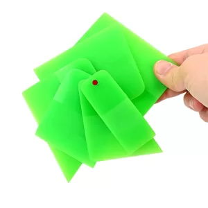 Set de 6 espátulas magnéticas, color verde