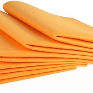 Fieltro de gamuza naranja