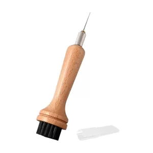 Cepillo de remache con punta de liberacion de aire