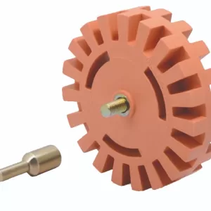 Rueda removedora de calcos y pegatinas de 20 mm de grosor