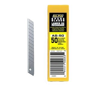 Repuesto de cuchilla 9 mm, x50 unidades (S/SVR)